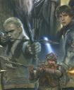 Fellowship of the Ring Lithograph - Close-up 3