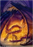 John Howe\'s Smaug