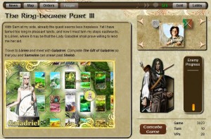 The One Ring Facebook Game - Screen Shot 1