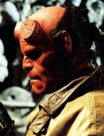 Ron Perlman in Hellboy Prosthetics