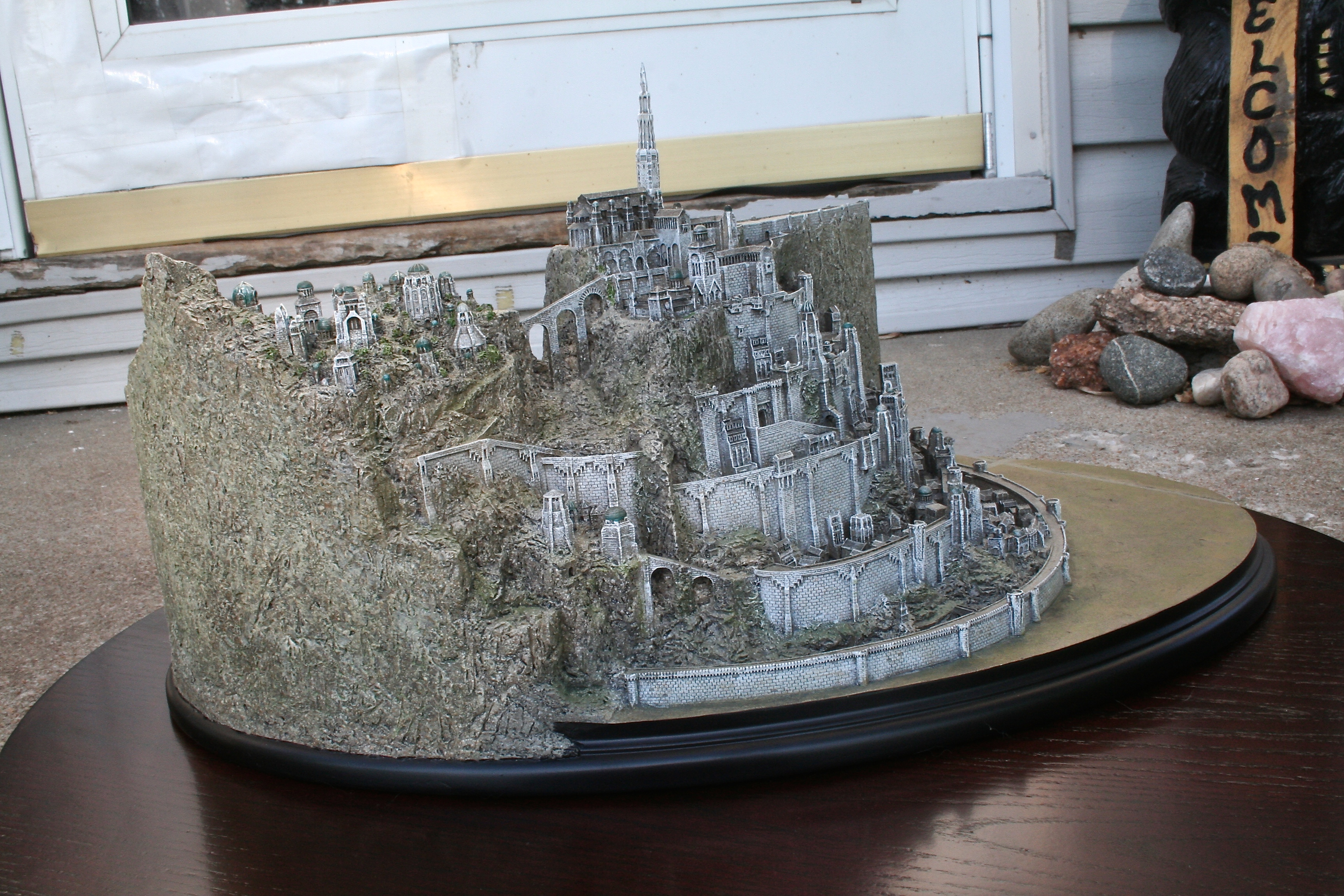 Weta Lord of The Rings MINAS TIRITH Capital of Gondor Environment Resin  Model