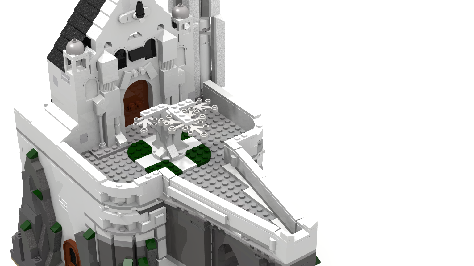 ArtStation - Minas Tirith Lego