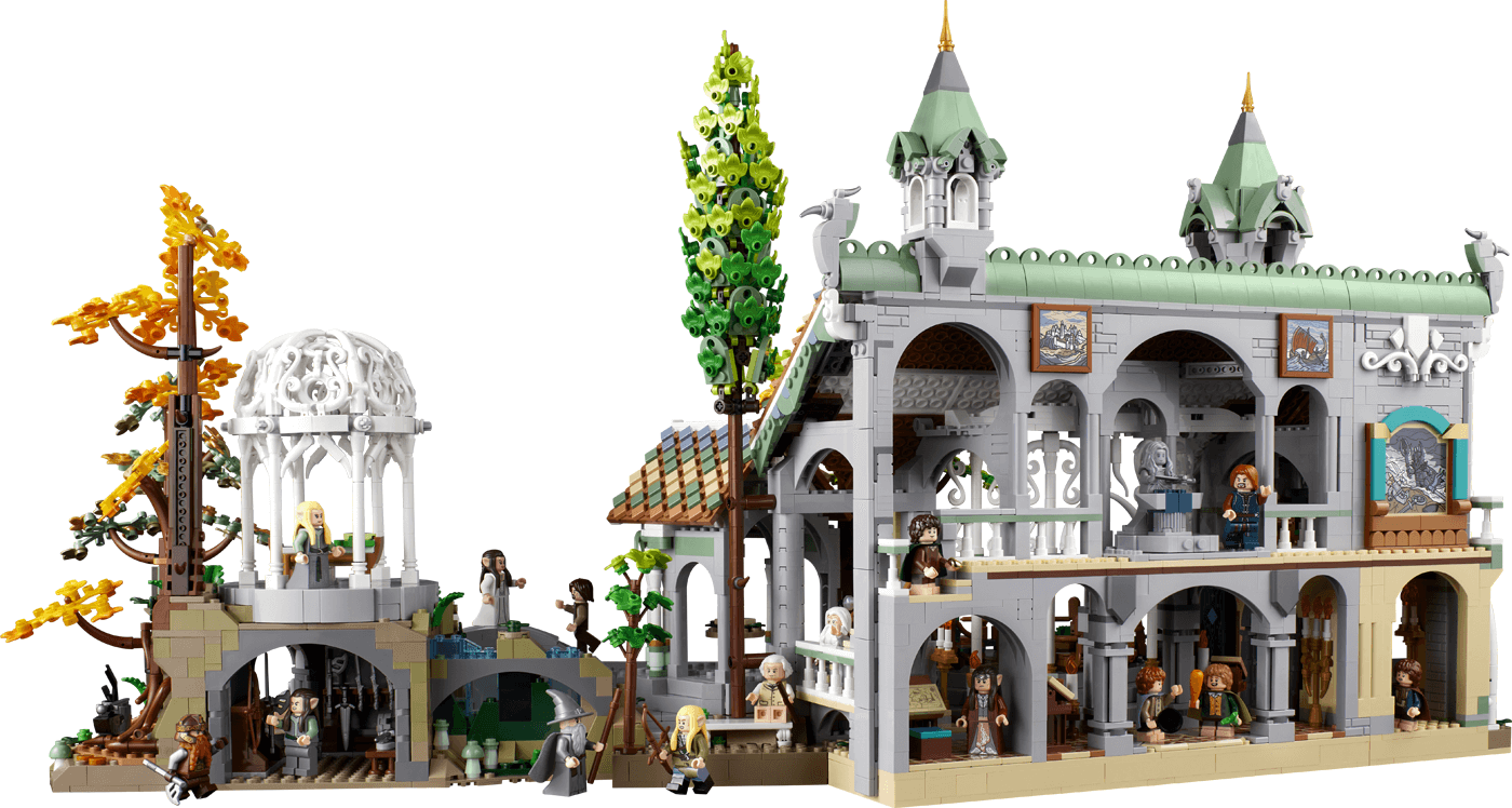 LEGO's LOTR: Rivendell Set Takes You on an Epic Quest with Majestic Results  - Nerdist