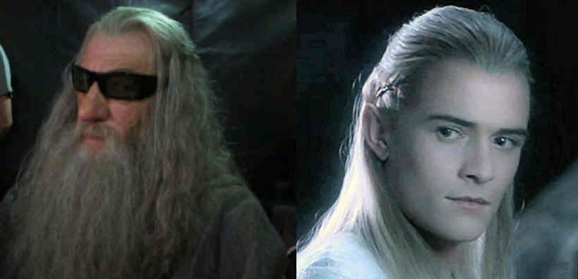 Gandalf and Legolas