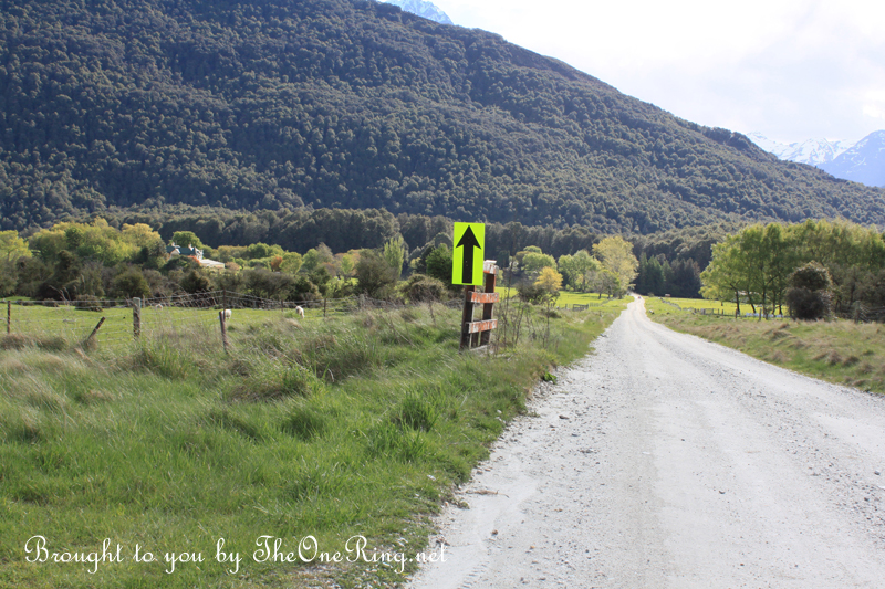 The Hobbit on location: public road access