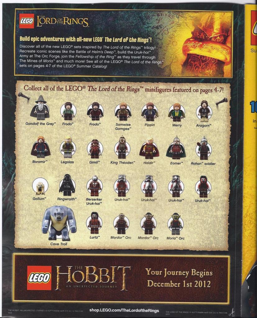 lego catalog 2012