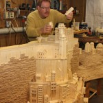 Patrick Acton's Matchstick Minas Tirith