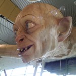 Gollum at Wellington airport closeup 2