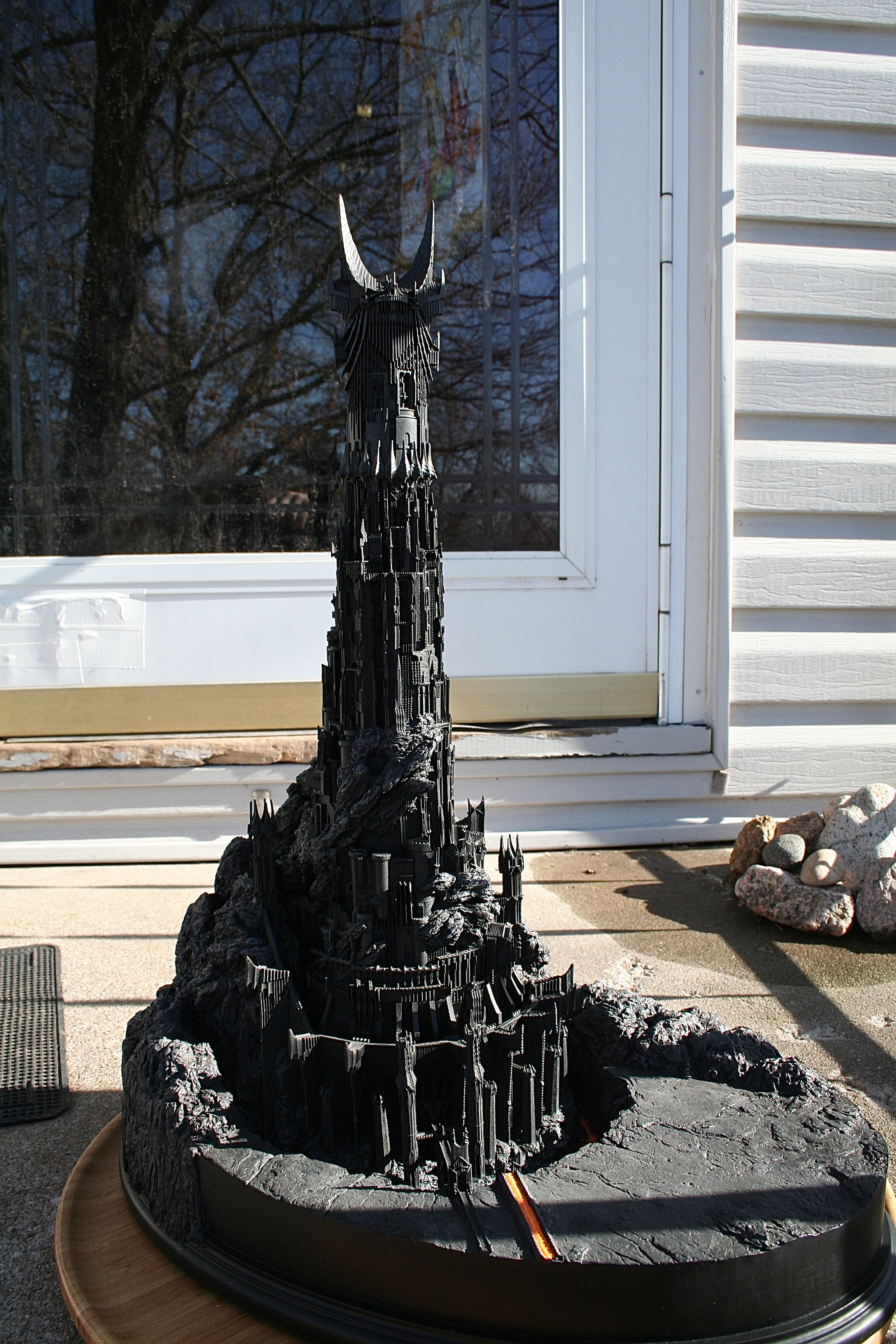 Barad-dûr: the Dark Tower/eye of Sauron From Lord of the Rings 