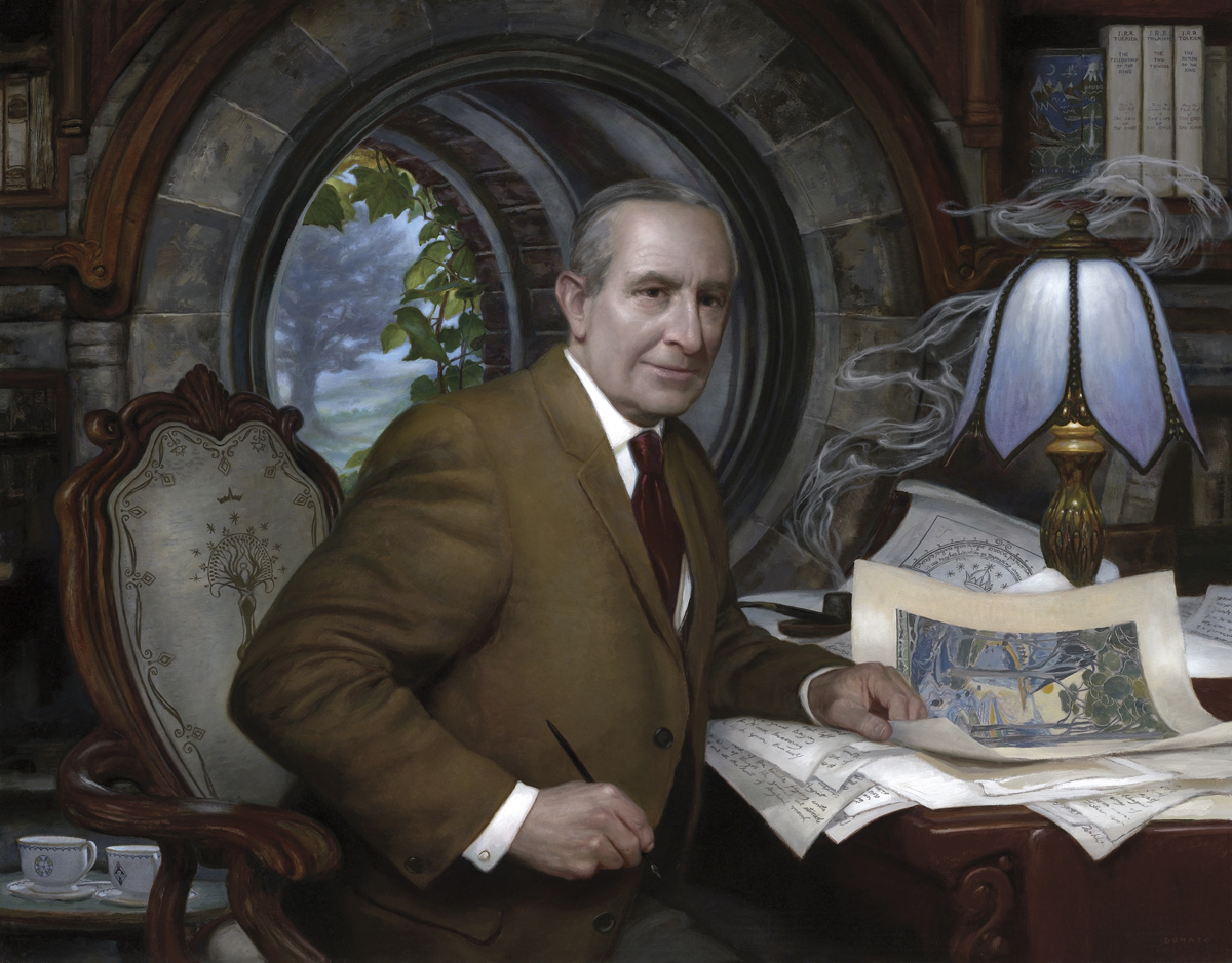 JRR Tolkien painting