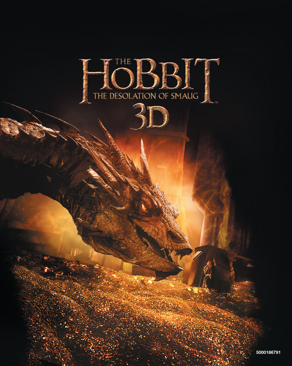 The Hobbit Desolation of Smaug ~ 3D LENTICULAR POSTERS Insert Card KA-05 
