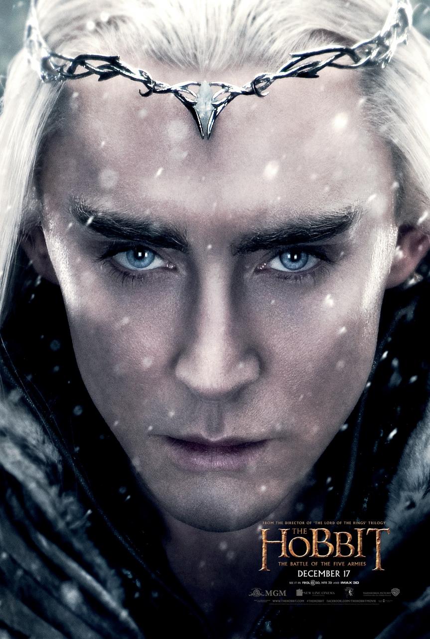  and Lee Pace on set to talk 'The Hobbit: The Battle of the  Five Armies”