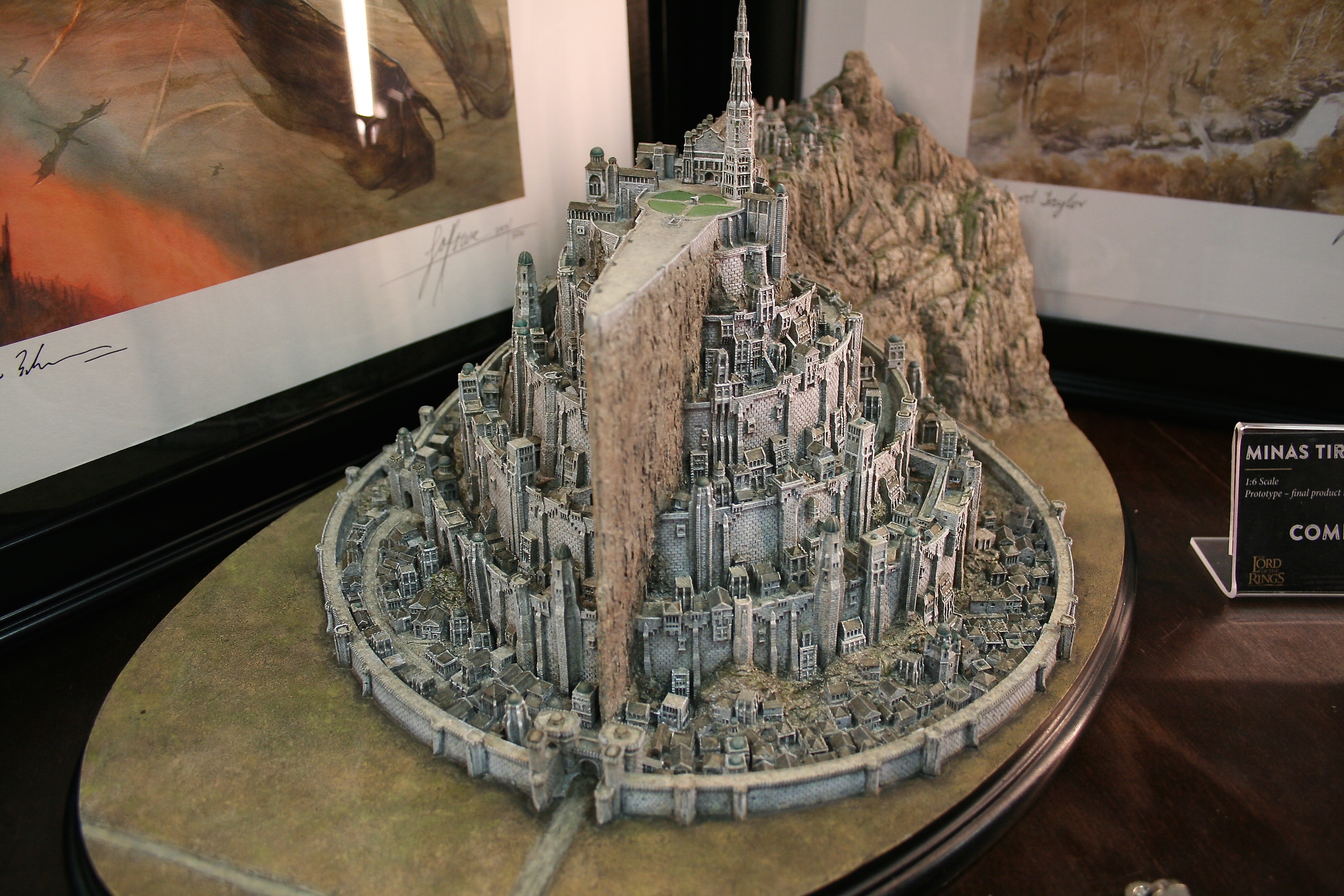 Amazing Minas Tirith Diorama : r/lotr