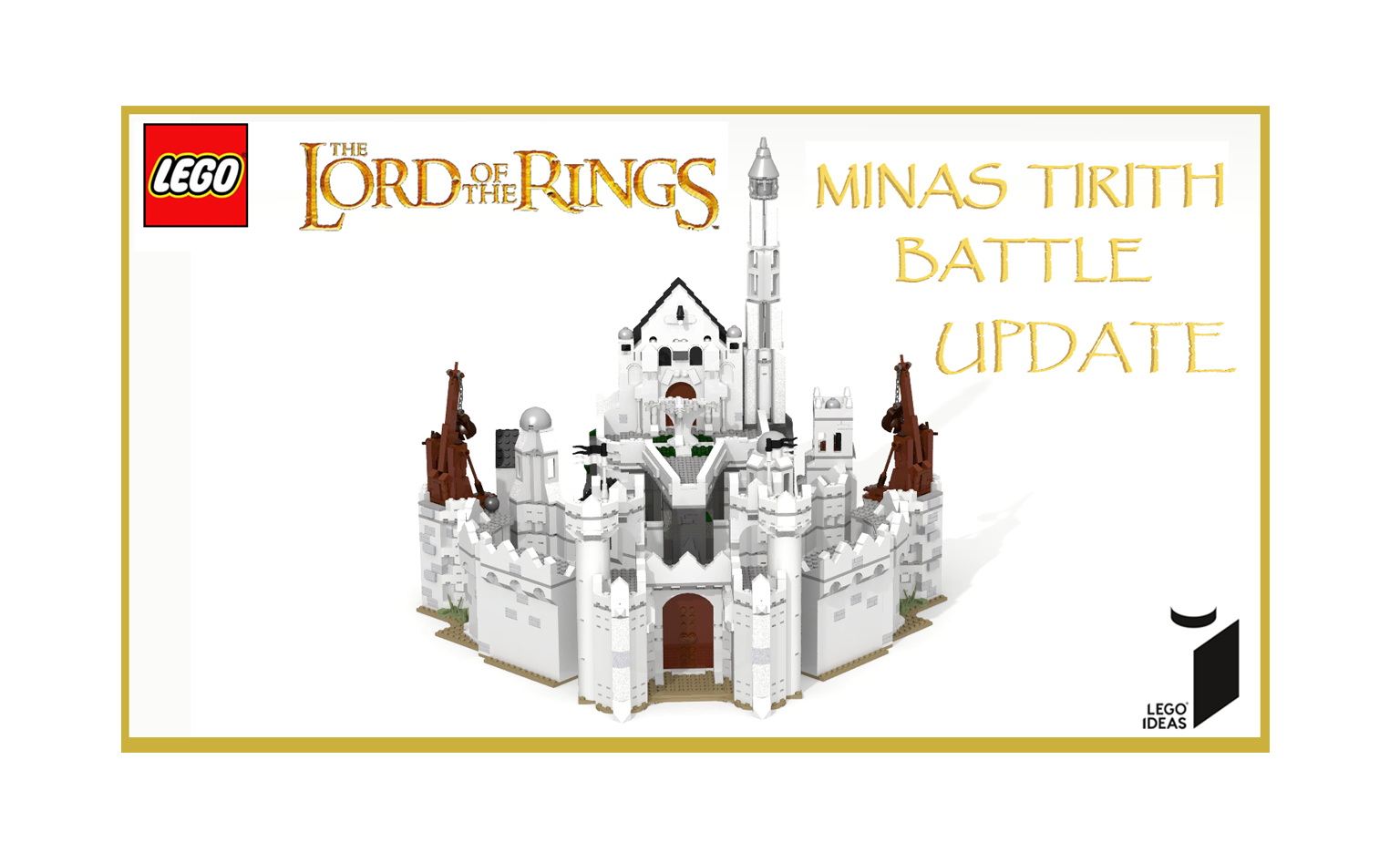 LEGO IDEAS - Mini Minas Tirith