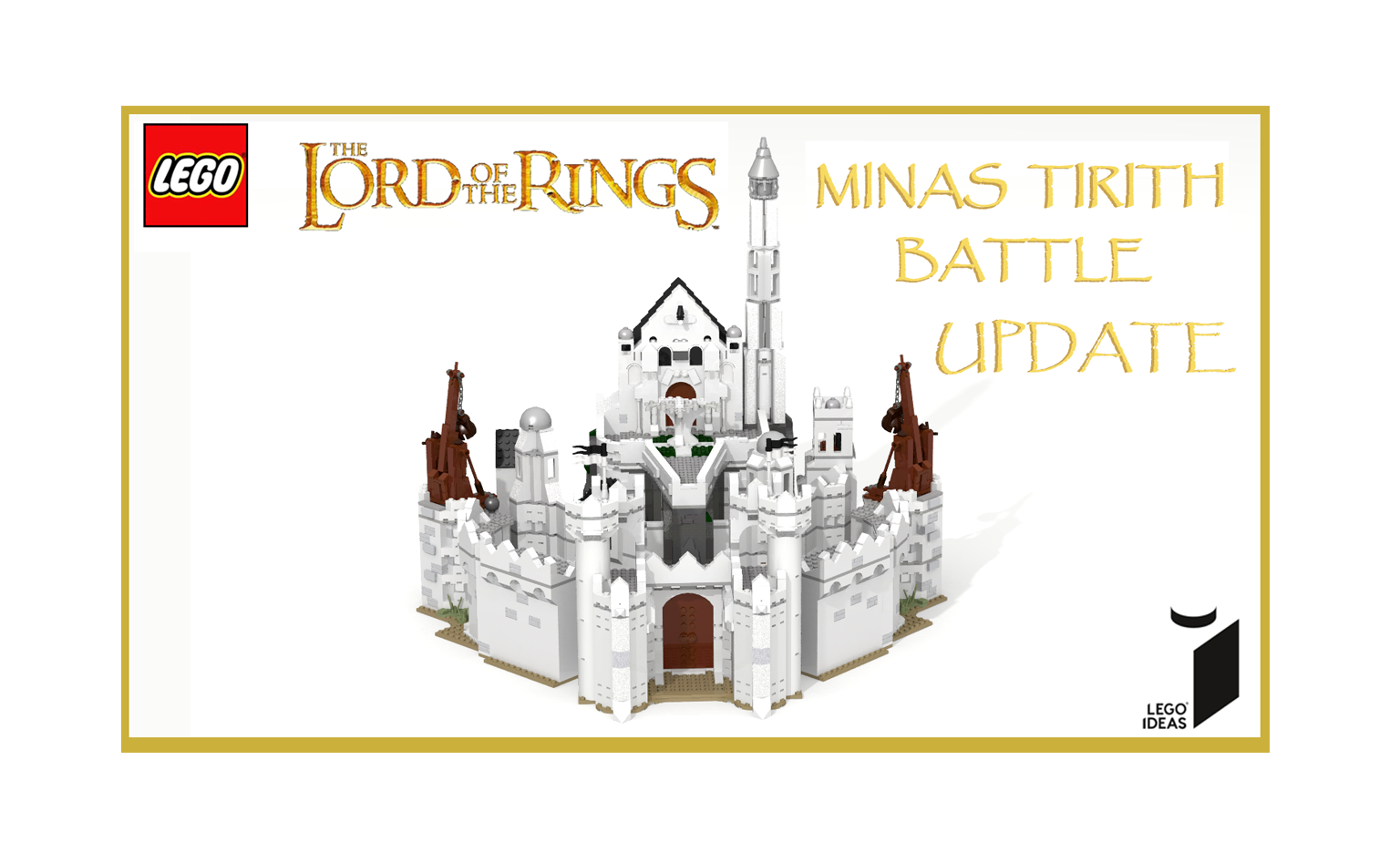 Minas Tirith Battle LEGO Set Concept – Update