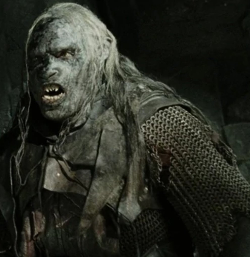 Peter Tait as Shagrat in The Return of the King