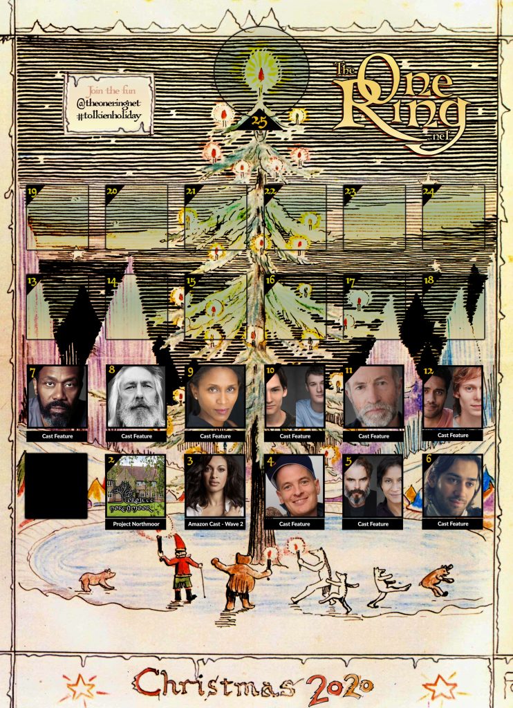 TORn-advent-2020-dec12 | Lord of the Rings Rings of Power on Amazon Prime News, JRR Tolkien, The Hobbit and more | TheOneRing.net Day 12 of TheOneRing.net's Advent Calendar 2020