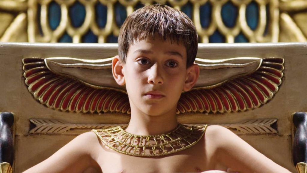 Maxim Baldry as the son of Julius Caesar and Cleopatra, Caesarion, in three episodes HBO’s Rome.