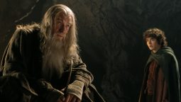 Gandalf and Frodo in Moria