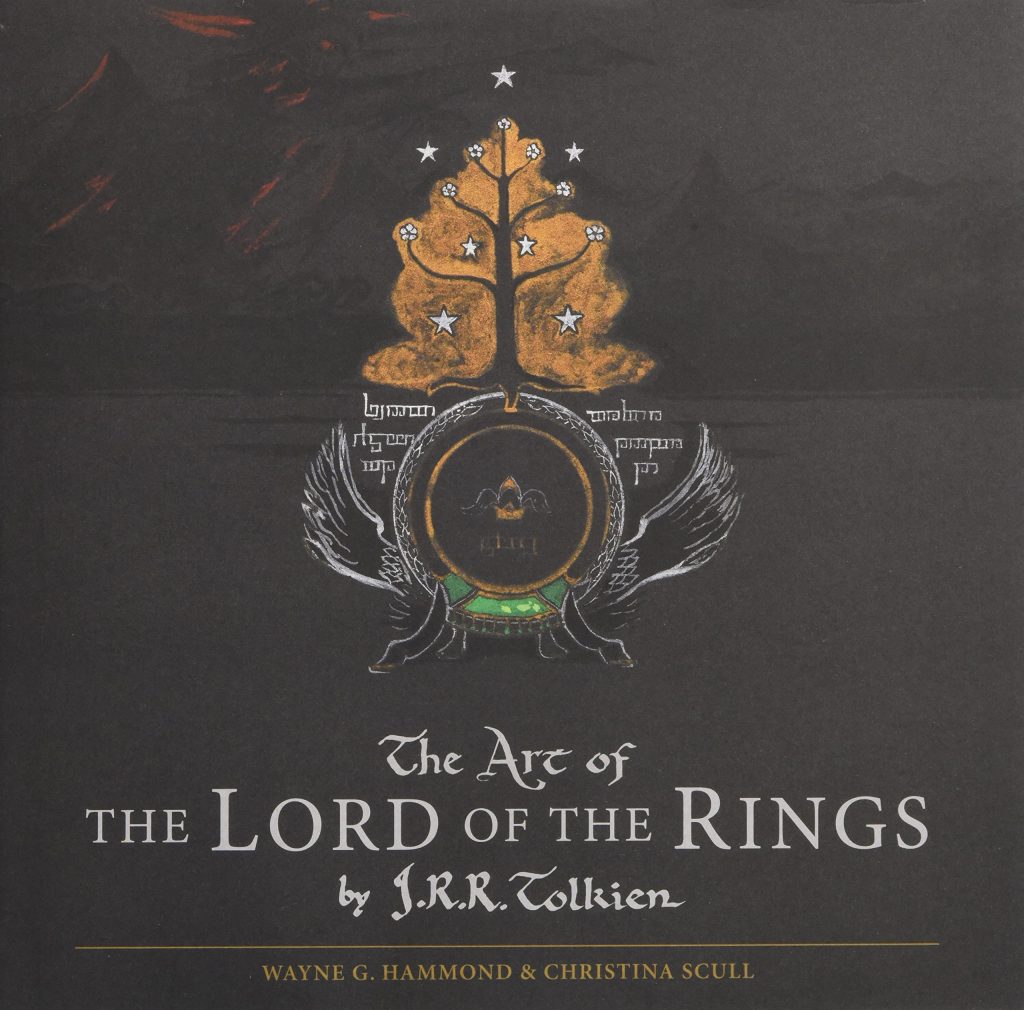 Cover of 'The Art of the Lord of the Rings by J.R.R. Tolkien' - by Wayne G Hammond and Christina Scull