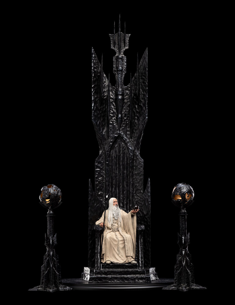 Collecting The Precious – Weta Workshop Saruman the White on Throne