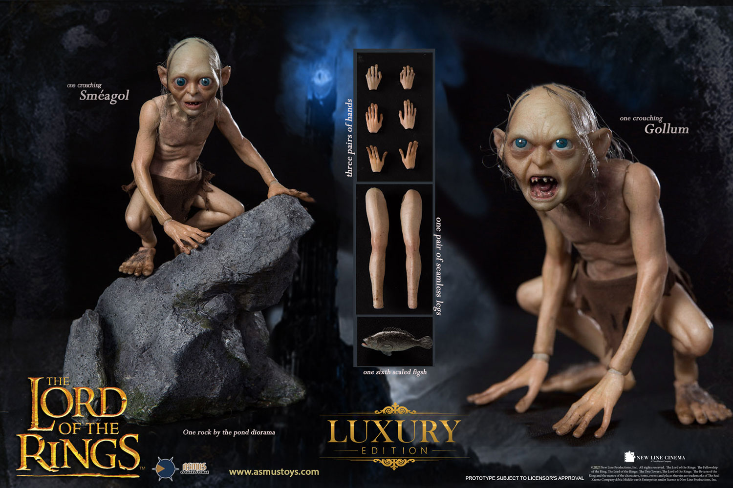 Collecting The Precious – Asmus Toys Gollum/Smeagol Figures