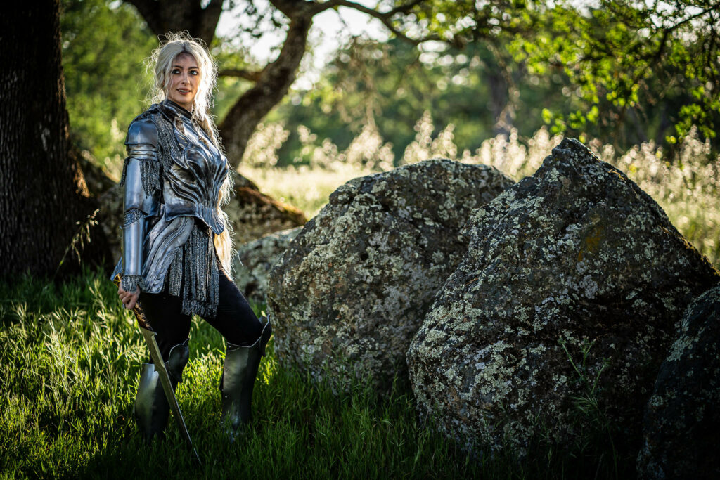 Galadriel Cosplay by Alyssa Hope Wise. Photo by A.J. Reilly.