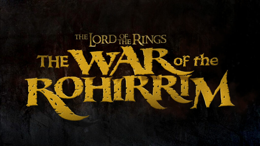 War of the Rohirrim title lgo
