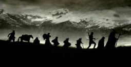 Fellowship silhouettes Warner Bros Peter Jackson