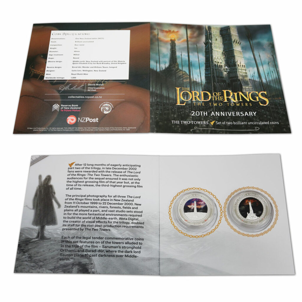 The Lord of the Rings: The Two Towers - NZ Post Collectables