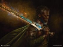 Rings Magic The Gathering Aragorn Anduril