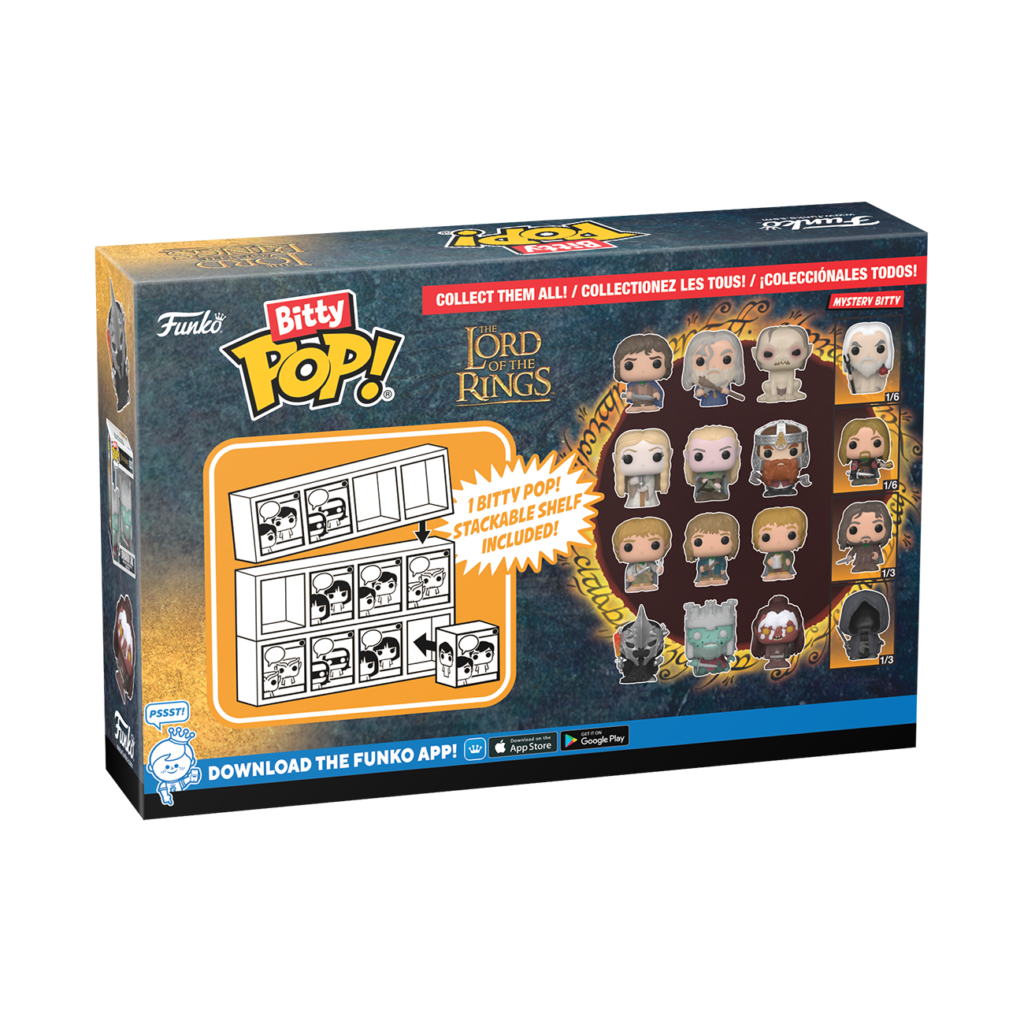 The Lord of the Rings Bitty Pop Funko pops coming soon