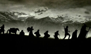 Fellowship silhouettes Warner Bros Peter Jackson